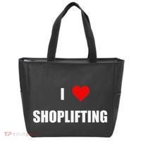 Funny I Love Shoplifting Tote Bag thumb 0