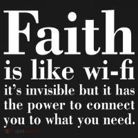 Faith Is Like Wifi Christian Quote Jesus Mousepad thumb 1