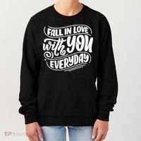 Fall In Love With You Everyday Cute Gift Women's Sweatshirt thumb 0
