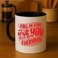 Fall In Love With You Everyday Cute Gift Coffee Mug thumb 4
