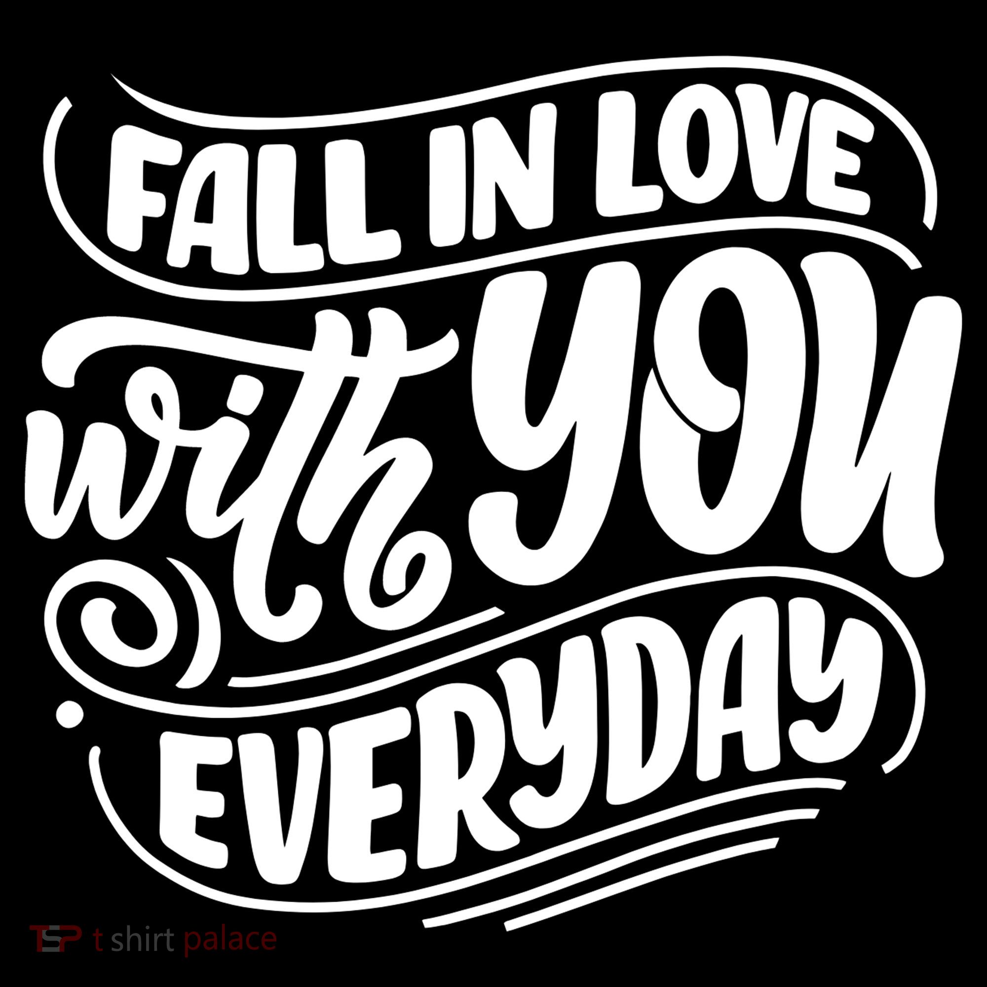Fall In Love With You Everyday Cute Gift Women's Hoodie
