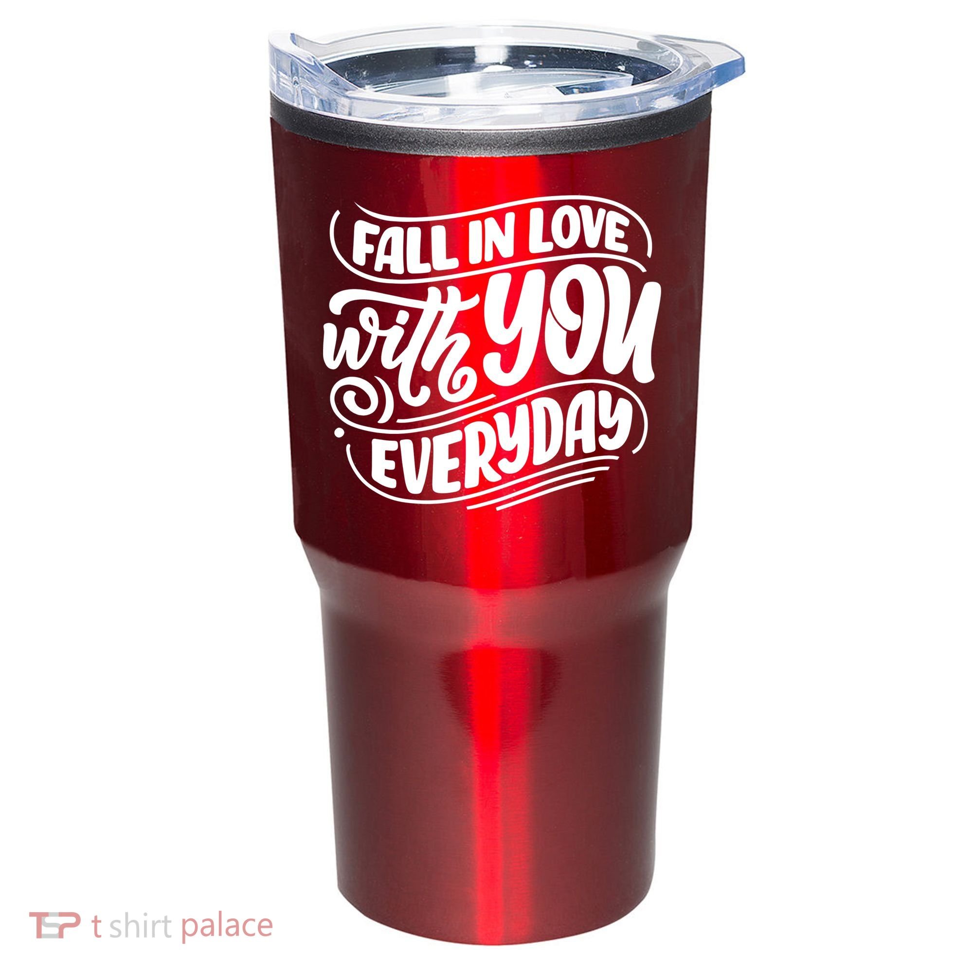 Fall In Love With You Everyday Cute Gift Tumbler