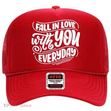 Fall In Love With You Everyday Cute Gift Hat
