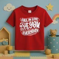 Fall In Love With You Everyday Cute Gift Toddler T-Shirt thumb 3
