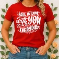 Fall In Love With You Everyday Cute Gift Women's T-Shirt thumb 2