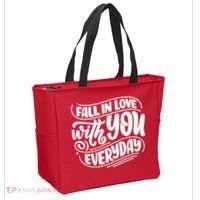 Fall In Love With You Everyday Cute Gift Tote Bag thumb 2
