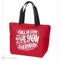 Fall In Love With You Everyday Cute Gift Tote Bag thumb 3