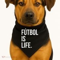 Futbol Is Life USA-Made Doggie Bandana thumb 1