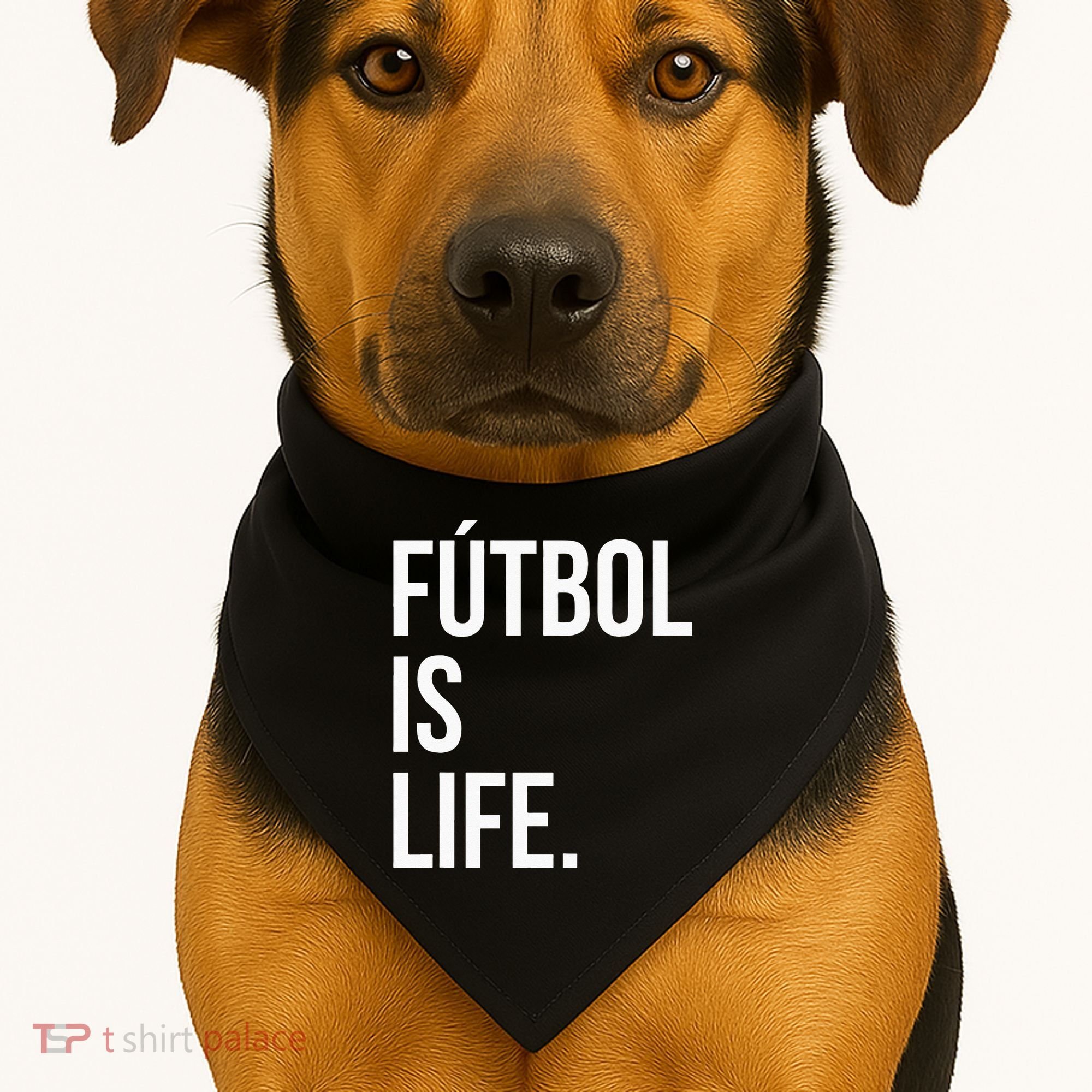 Futbol Is Life USA-Made Doggie Bandana