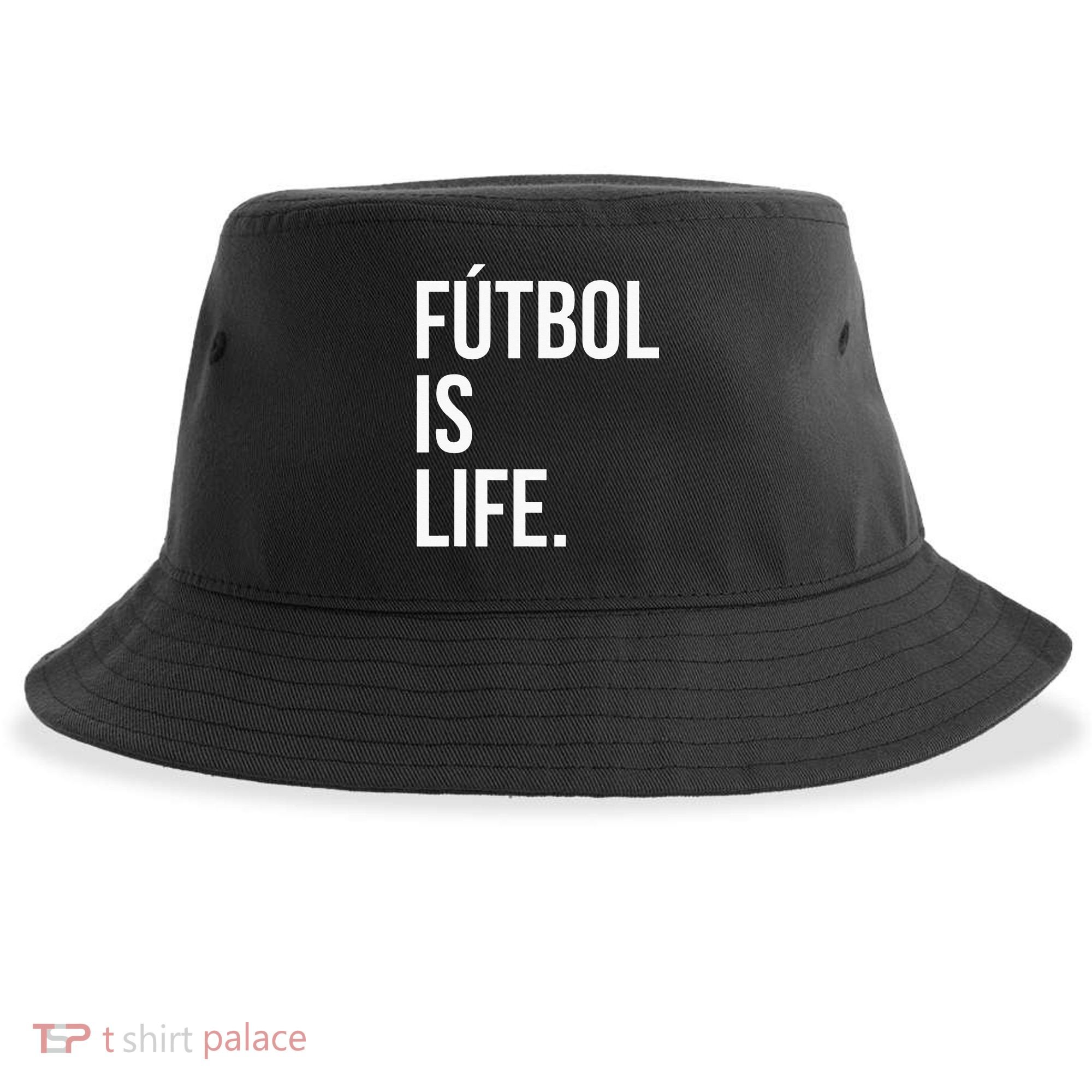 Futbol Is Life Sustainable Bucket Hat