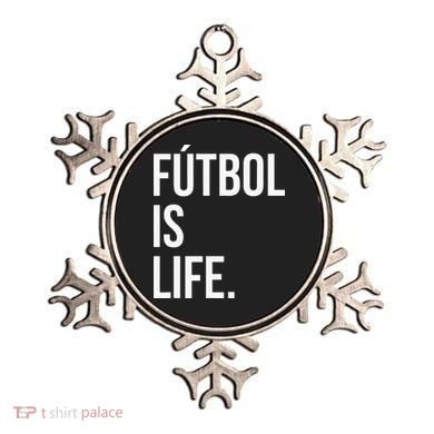 Futbol Is Life Ornament