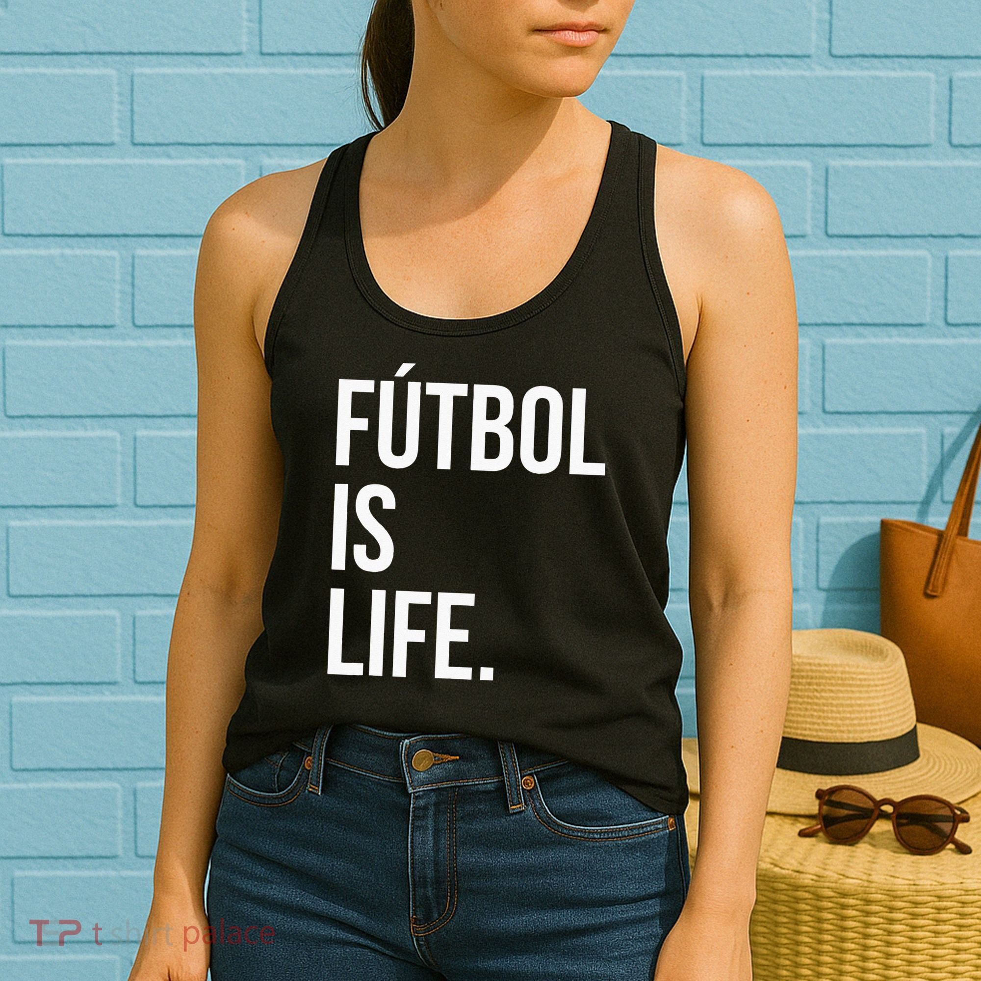 Futbol Is Life Women's Tank Top