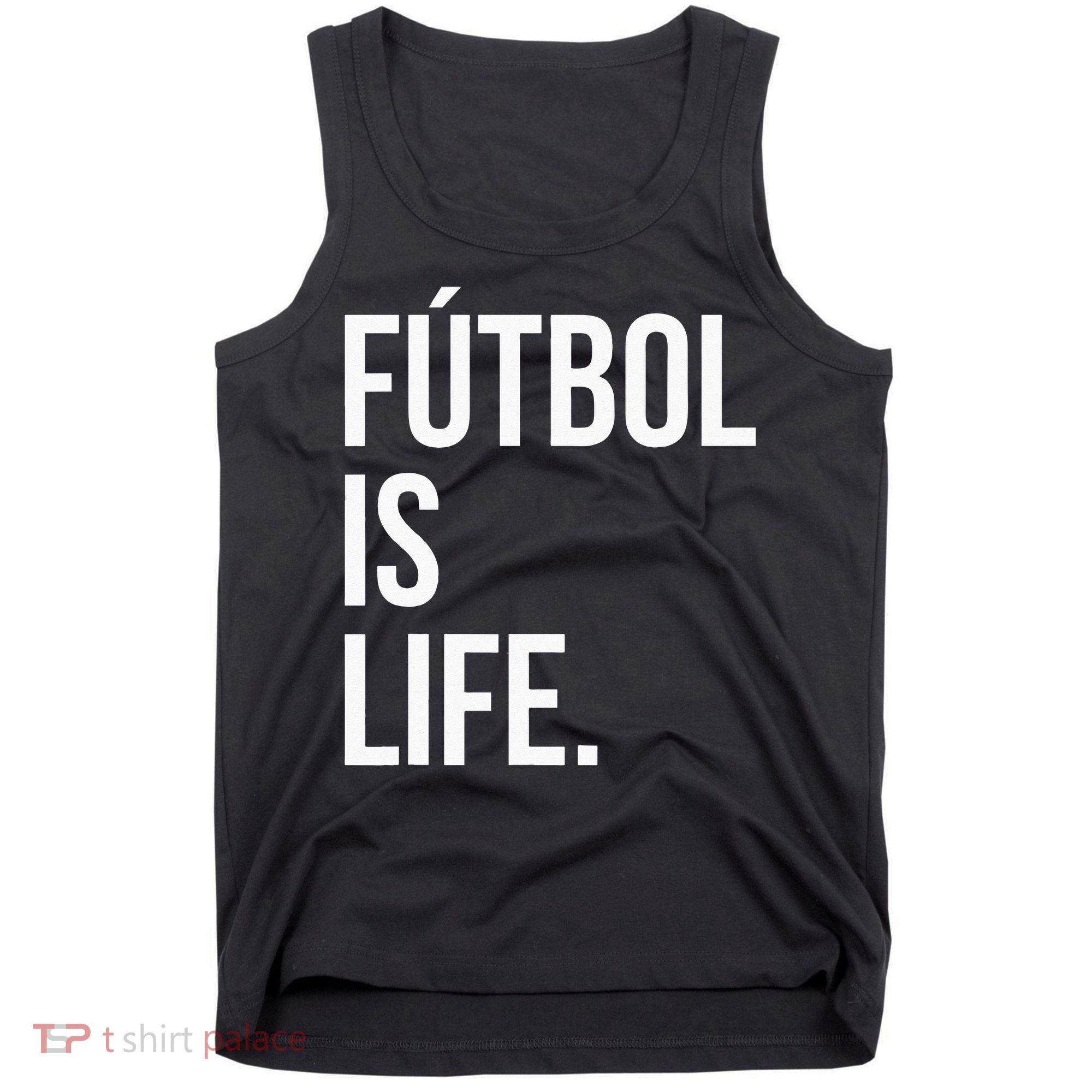 Futbol Is Life Tank Top