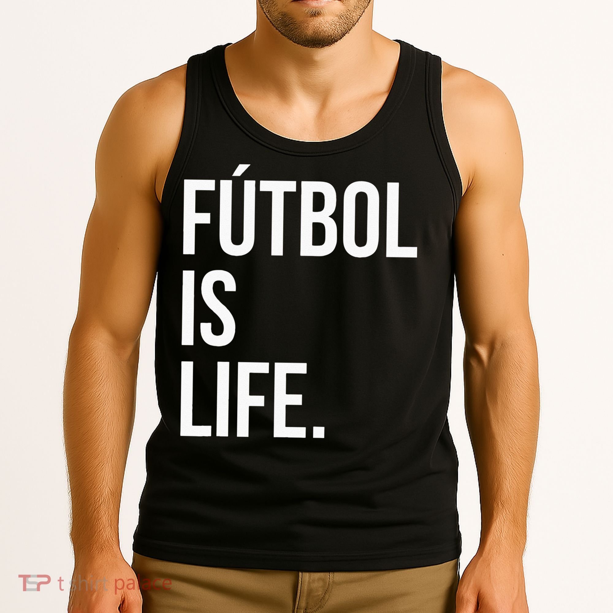Futbol Is Life Tank Top