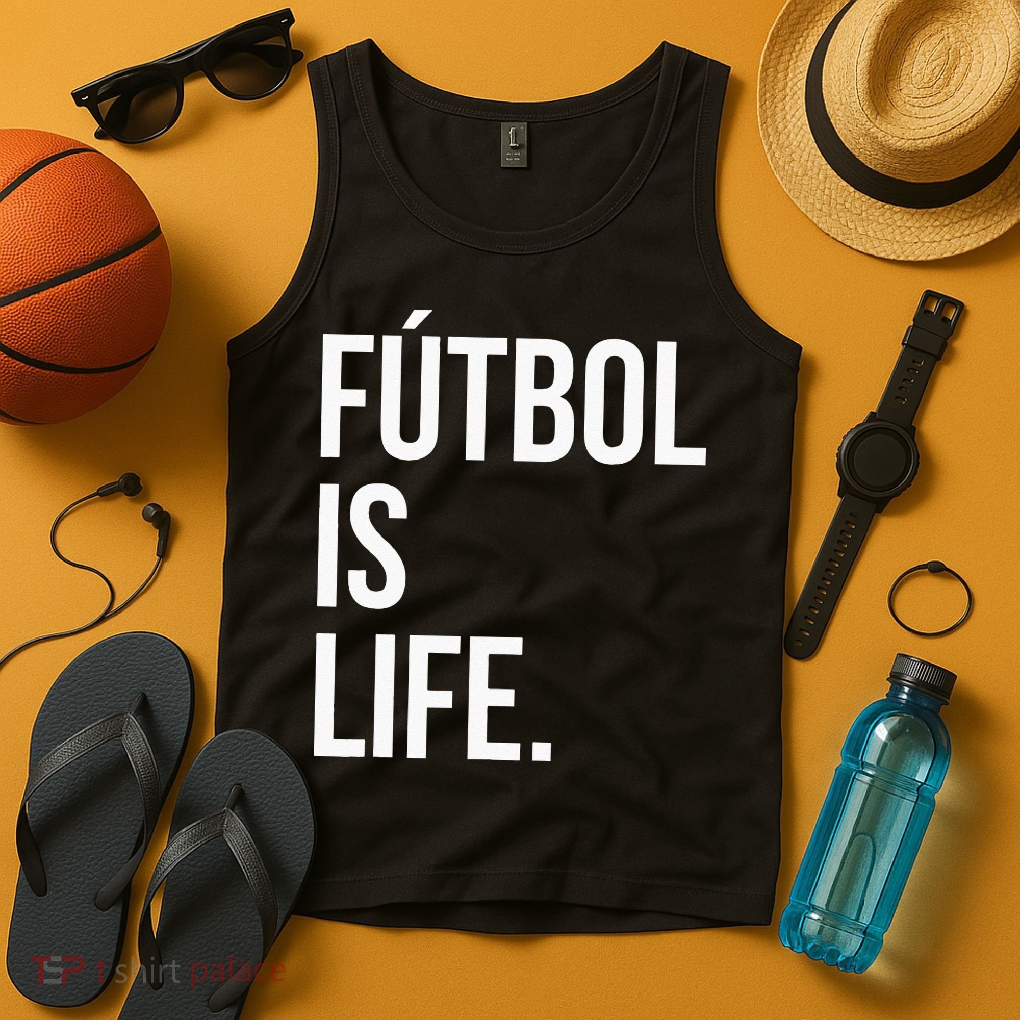Futbol Is Life Tank Top