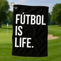 Futbol Is Life Golf Towel thumb 1