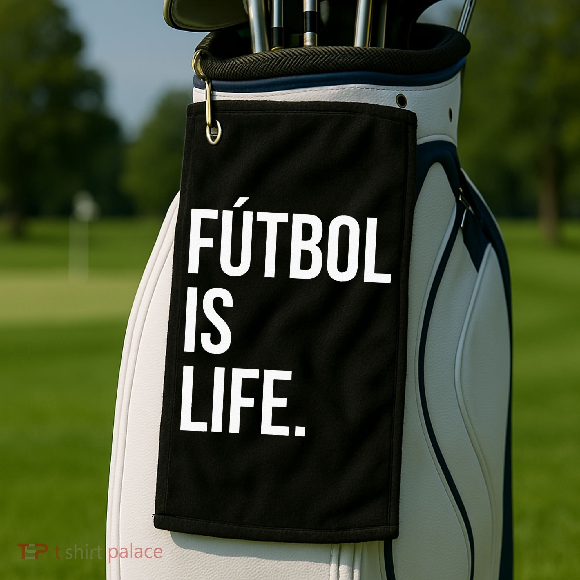 Futbol Is Life Golf Towel