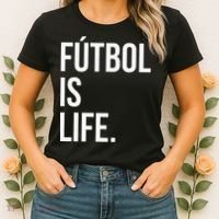 Futbol Is Life Women's T-Shirt thumb 2