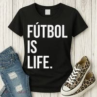 Futbol Is Life Women's T-Shirt thumb 3