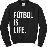 Futbol Is Life Kids Sweatshirt thumb 0