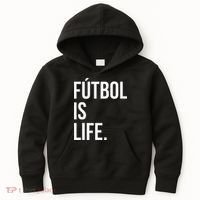 Futbol Is Life Kids Hoodie thumb 0