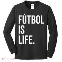 Futbol Is Life Kids Long Sleeve Shirt thumb 0