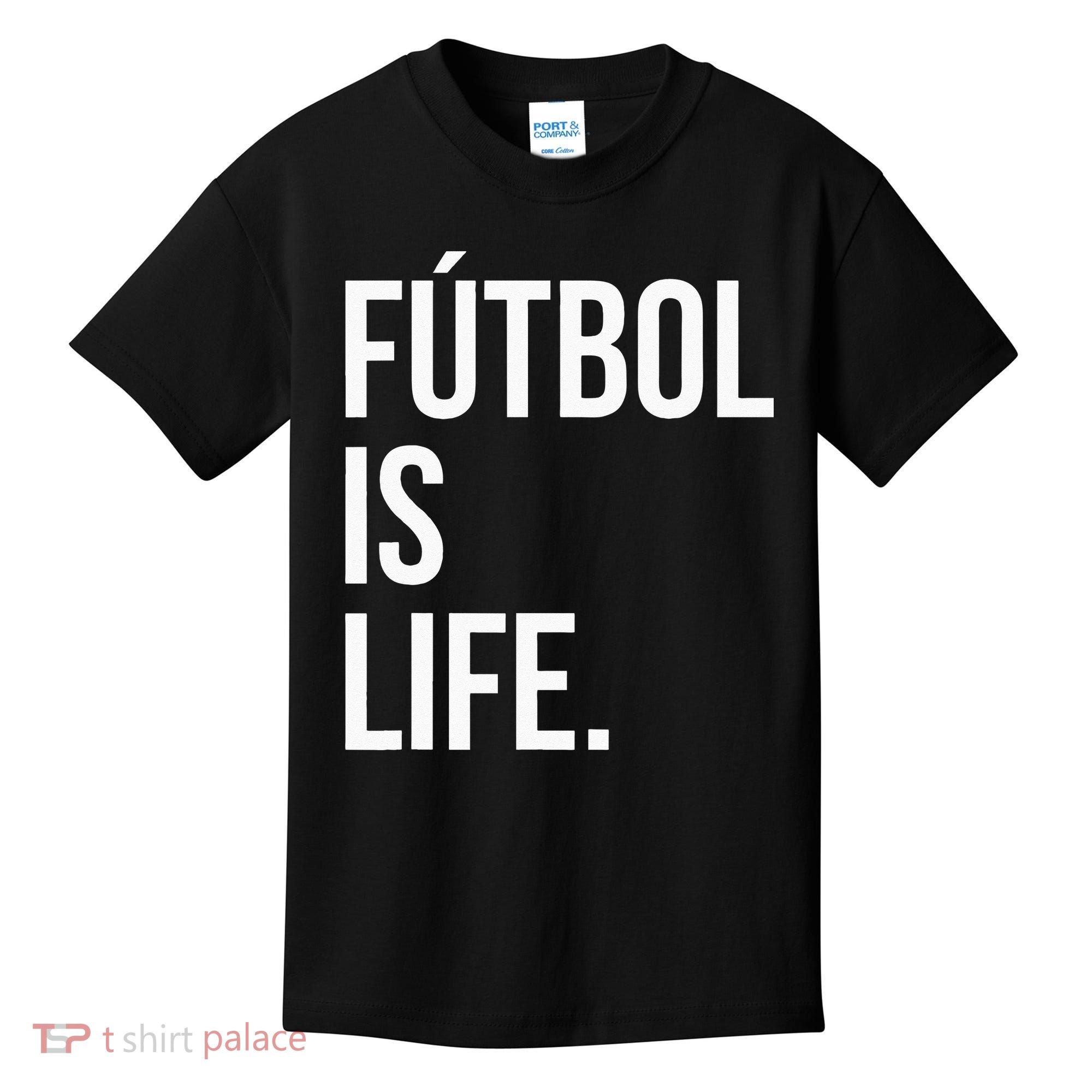 Futbol Is Life Kids T-Shirt