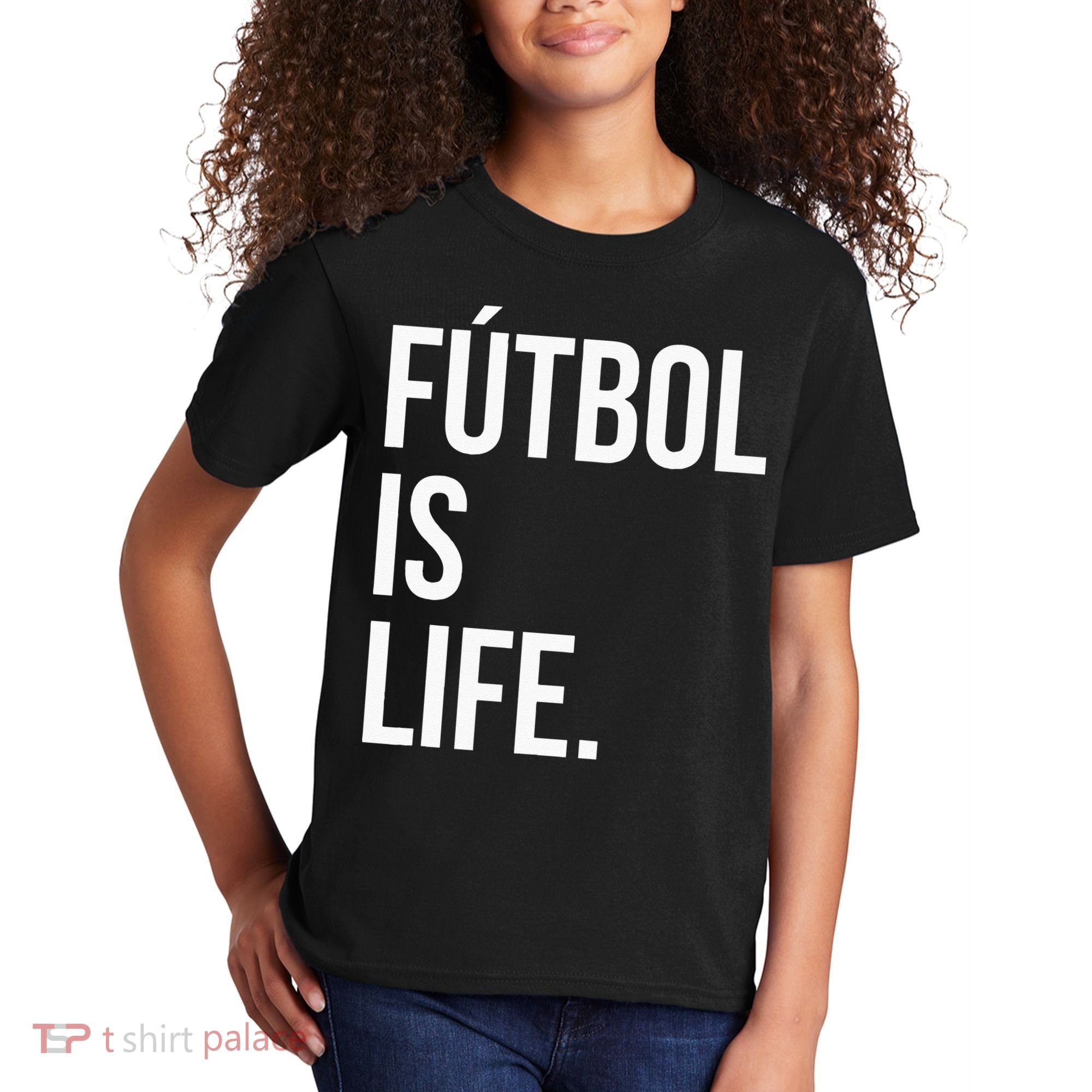 Futbol Is Life Kids T-Shirt
