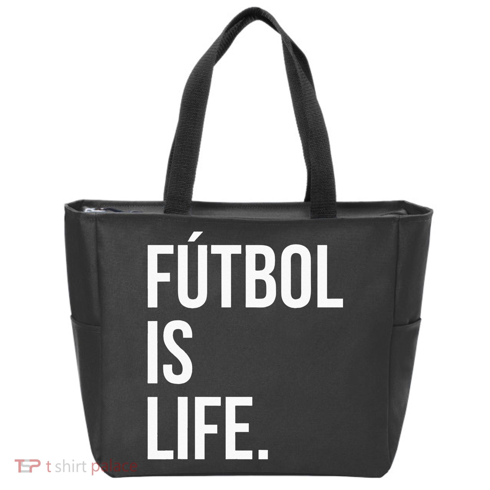 Futbol Is Life Tote Bag