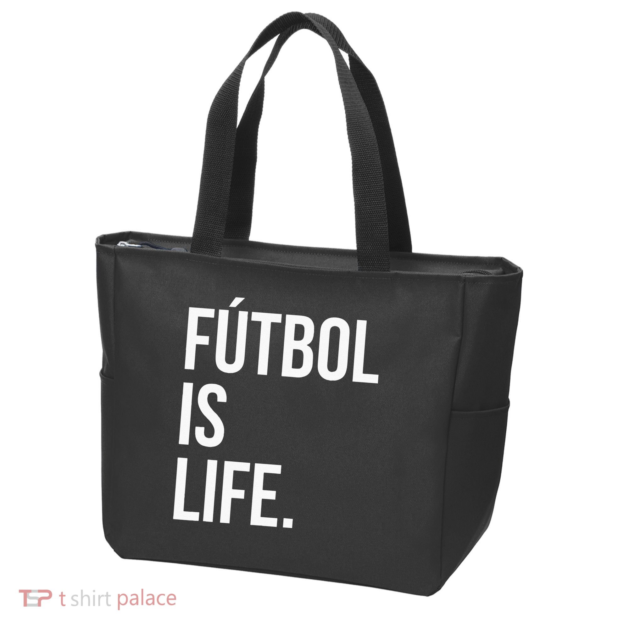 Futbol Is Life Tote Bag