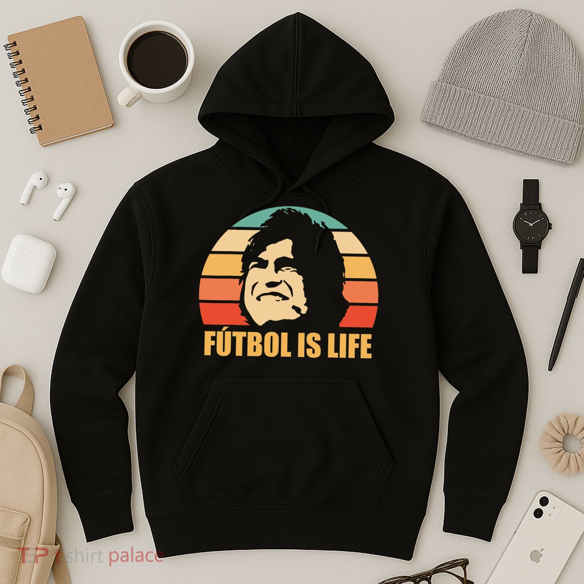 Futbol Is Life Hoodie