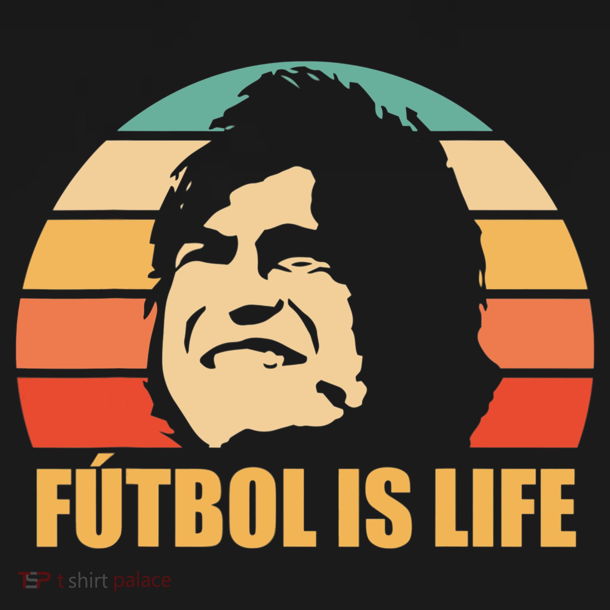 Futbol Is Life Coaster