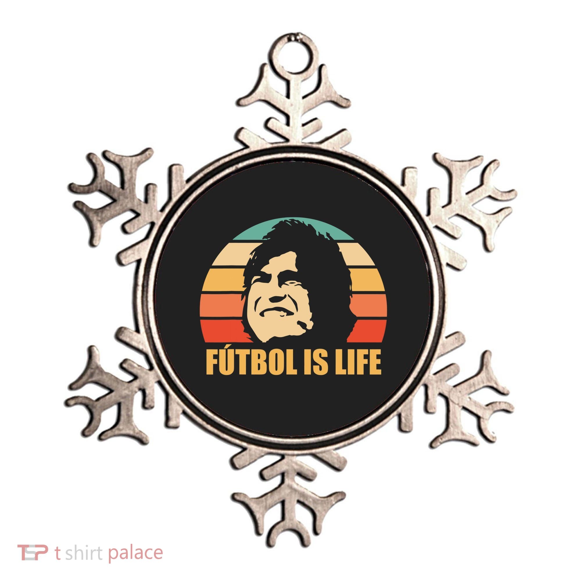 Futbol Is Life Ornament