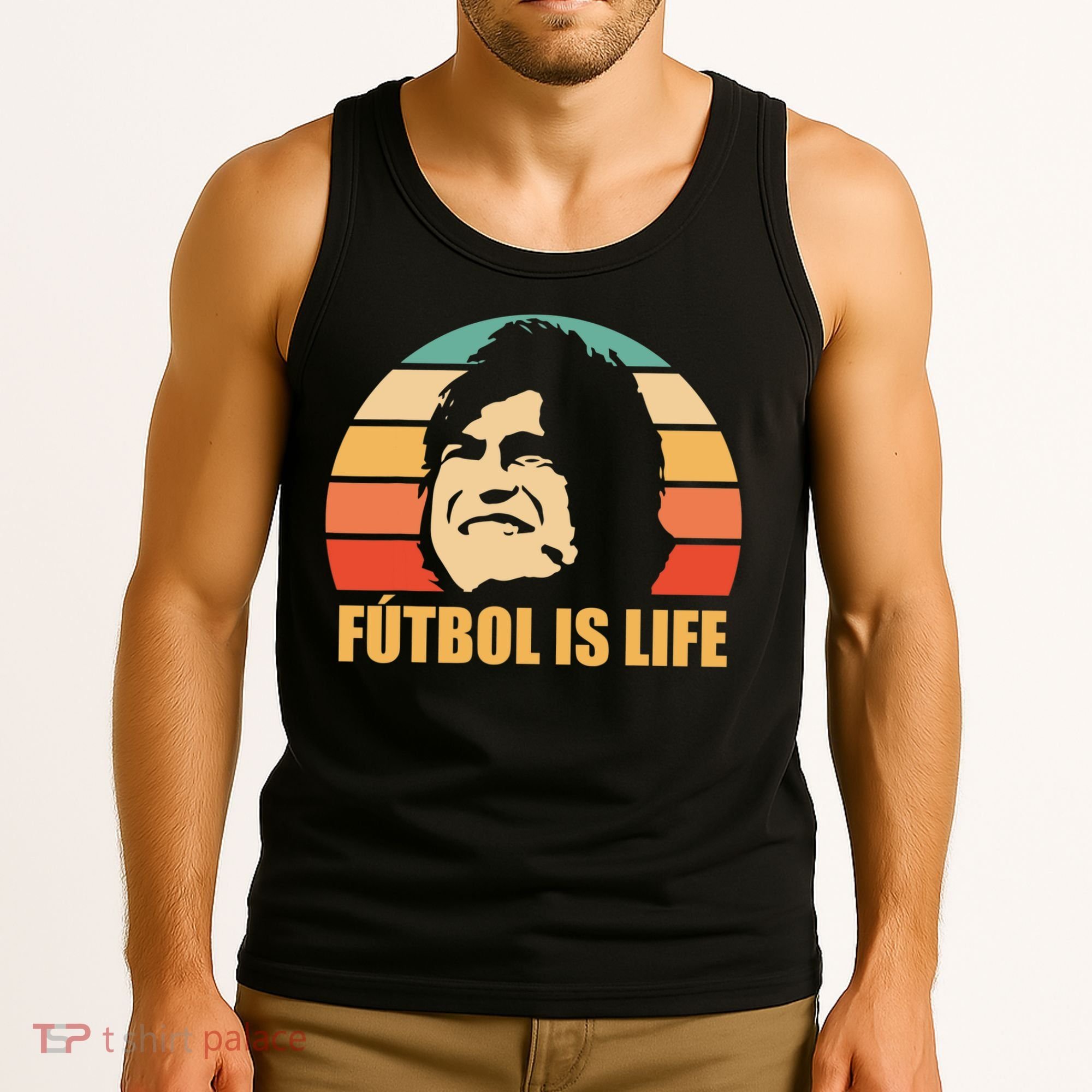 Futbol Is Life Tank Top
