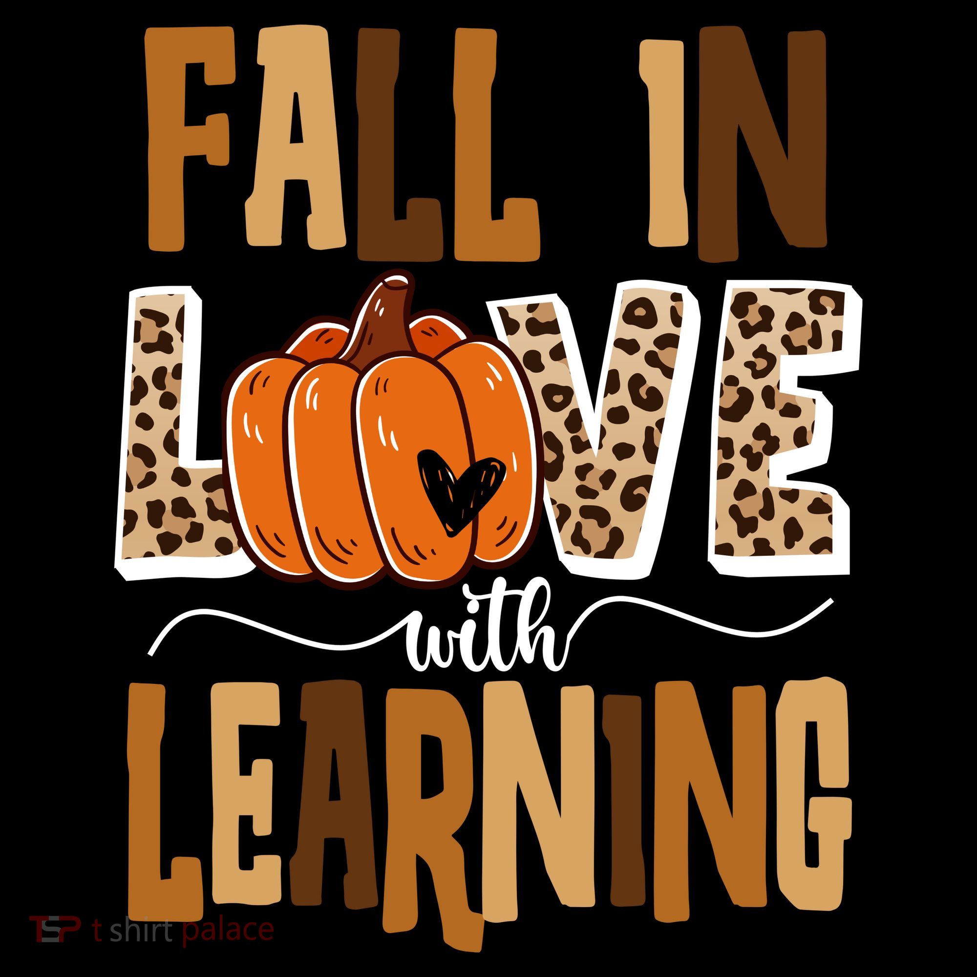 Fall In Love With Learning Teacher Gift Toddler Hoodie