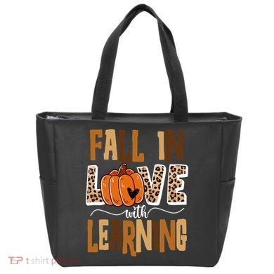 Fall In Love With Learning Teacher Gift Tote Bag