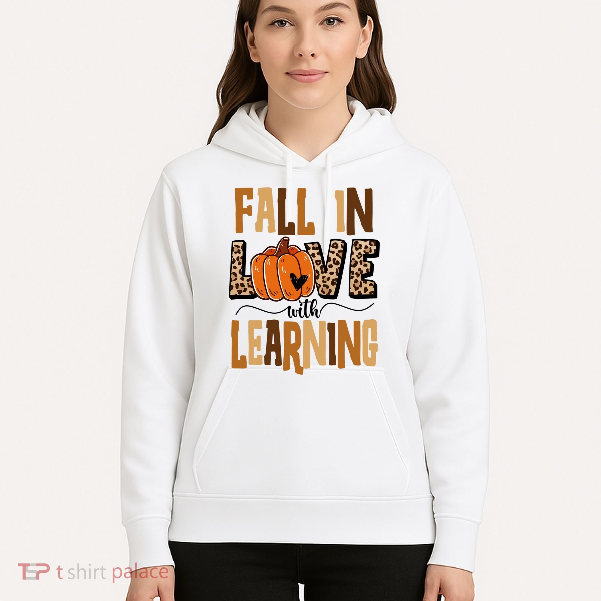 Fall In Love With Learning Teacher Gift Hoodie