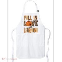 Fall In Love With Learning Teacher Gift Apron thumb 0