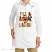 Fall In Love With Learning Teacher Gift Apron thumb 2