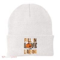 Fall In Love With Learning Teacher Gift Beanie thumb 0