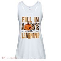 Fall In Love With Learning Teacher Gift Ladies Essential Flowy Tank thumb 0
