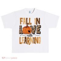 Fall In Love With Learning Teacher Gift Urban Oversized Heavyweight T-Shirt thumb 0