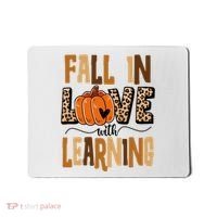 Fall In Love With Learning Teacher Gift Mousepad thumb 0