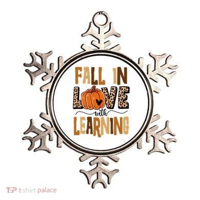 Fall In Love With Learning Teacher Gift Ornament