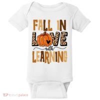 Fall In Love With Learning Teacher Gift Baby Bodysuit thumb 0