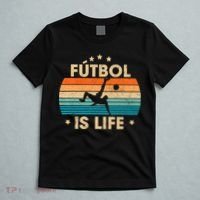 Futbol Is Life Retro Soccer Gift For Player T-Shirt thumb 5