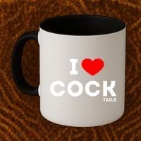 Funny I Love Cocktails Drinking Pun Gift Coffee Mug thumb 2