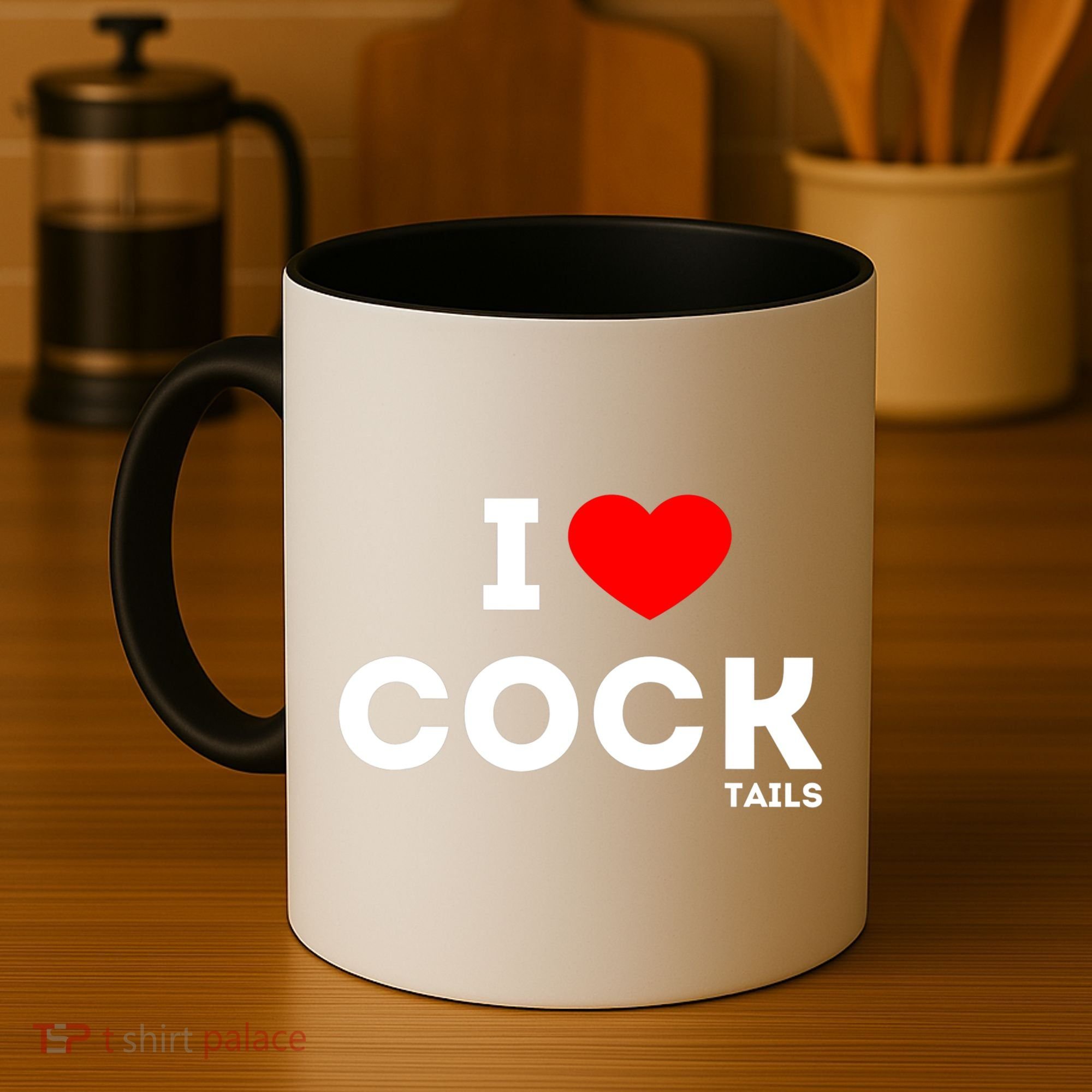 Funny I Love Cocktails Drinking Pun Gift Coffee Mug