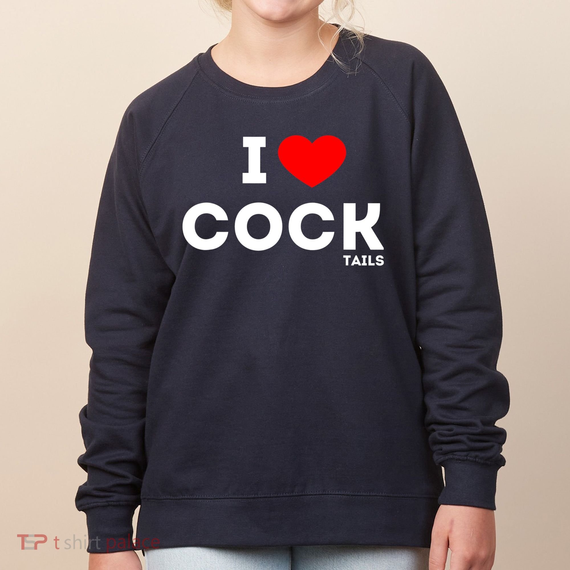 Funny I Love Cocktails Drinking Pun Gift Women's Sweatshirt
