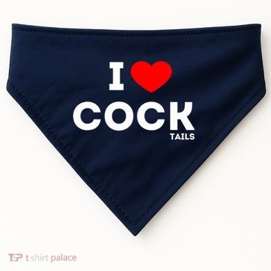 Funny I Love Cocktails Drinking Pun Gift USA-Made Doggie Bandana